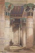 David Roberts,Portico of the Temple of Isis at Philae (mk23) Alma-Tadema, Sir Lawrence